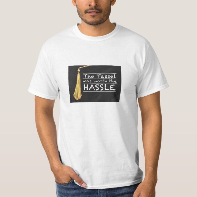 Tassel Hassle Silver T-Shirt (Front)