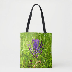 Tassel-Hyacinth All Over Print Tote Bag