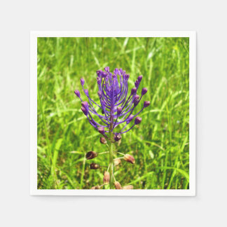 Tassel-Hyacinth Paper Napkins