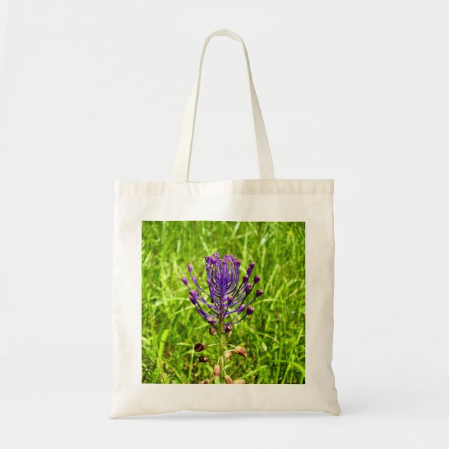 Tassel-Hyacinth Tote Bag (Front)