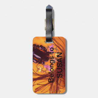 Tassels and Embroidery Luggage Tag