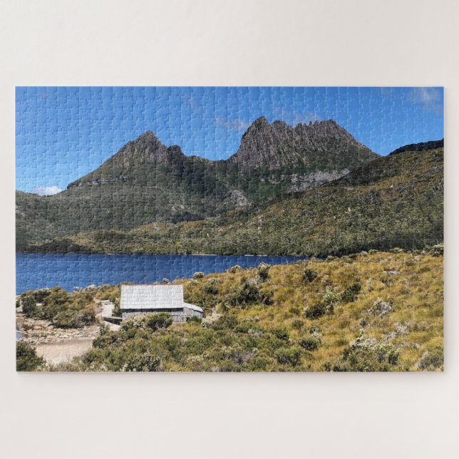 tassie cradle mountain hut jigsaw puzzle (Horizontal)