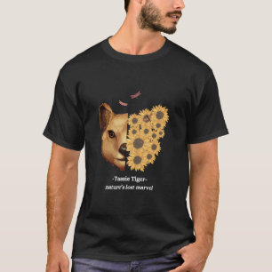Tassie Tiger Thylacine Tasmanian Wolf T-Shirt