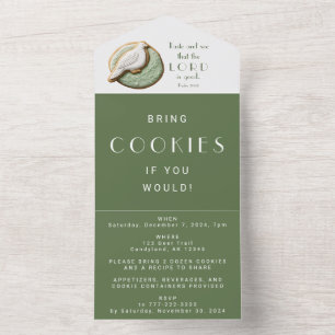 Taste and See the Lord Is Good   Cookie Exchange All In One Invitation