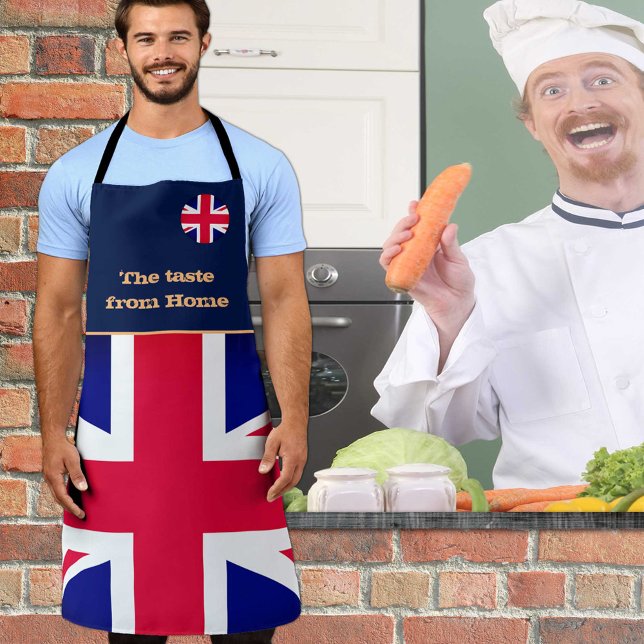 Taste from Home, British Flag, United Kingdom / UK Apron (Creator Uploaded)