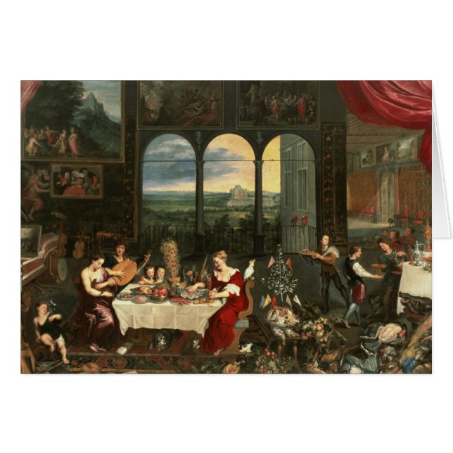 Taste, Hearing and Touch, 1618 (Front Horizontal)