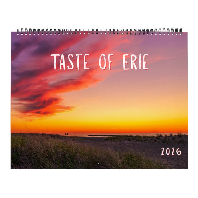 Taste of Erie 2026 Landscape Photography Calendar (Cover)