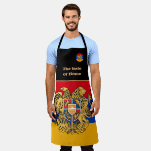 Taste of Home & Armenian Flag, Armenia /Cooking Apron