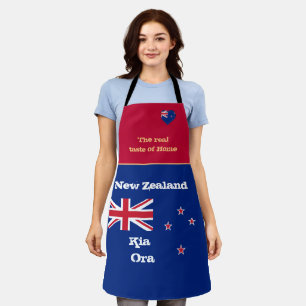 Taste of Home & New Zealand Flag / Zealand cooking Apron