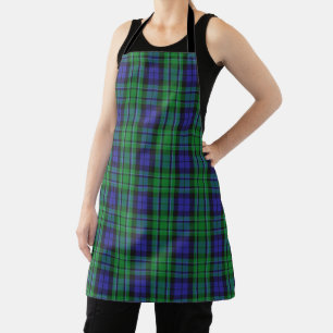 Taste of Scotland Clan MacCallum Tartan Plaid Apron