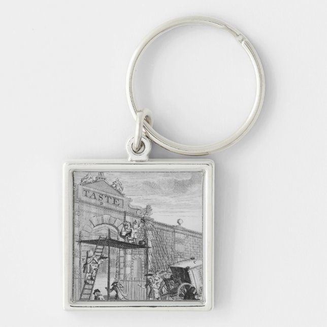 Taste, or Burlington Gate, 1732 Key Ring (Front)
