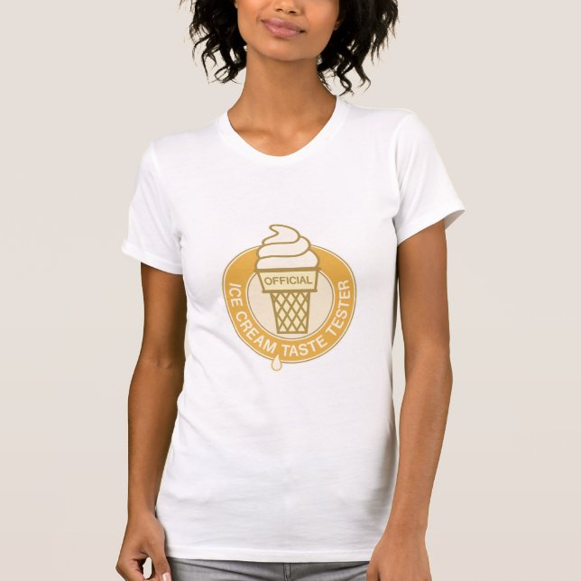 Taste Tester: Orange T-Shirt (Front)