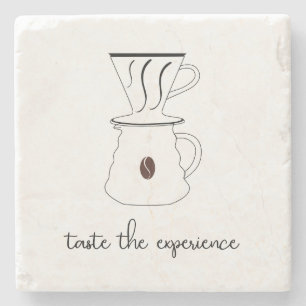 taste the experience stone coaster