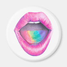 Taste the Rainbow LGBT One Love Sexy Mouth