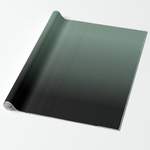 Tasteful Monochrome Flat Shading Wrapping Paper