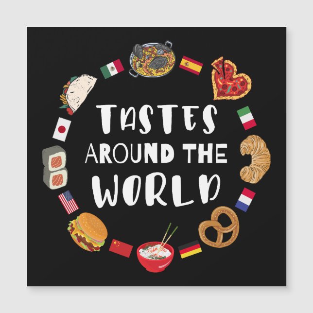 Tastes around the world (Front)