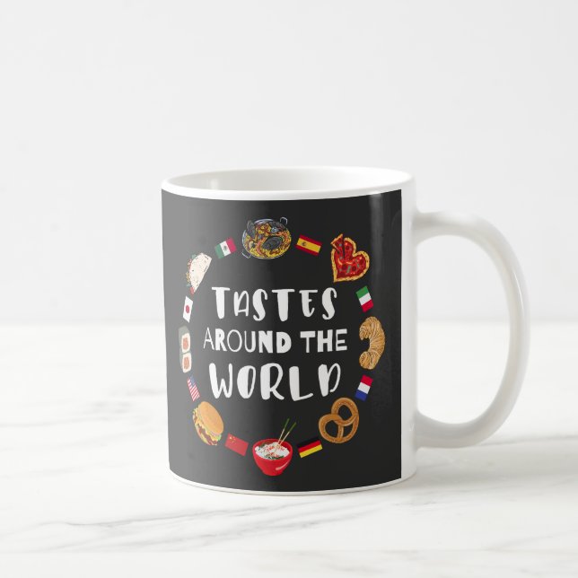 Tastes around the world coffee mug (Right)