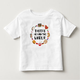 Tastes around the world toddler T-Shirt