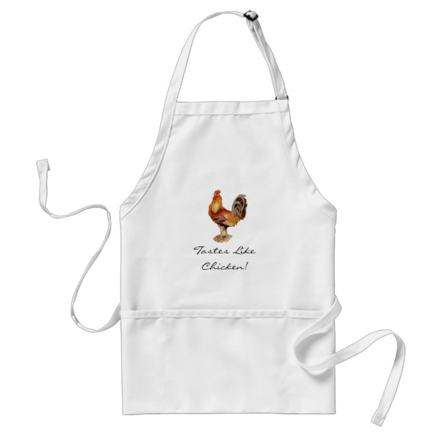 Tastes Like Chicken Apron (Front)