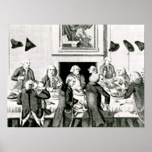 Tasting, 1780 poster
