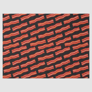 Tasty Bacon Strips Pattern Tissue Paper