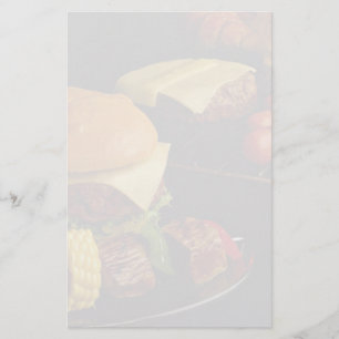 Tasty Burgers and kebabs for food lovers Stationery