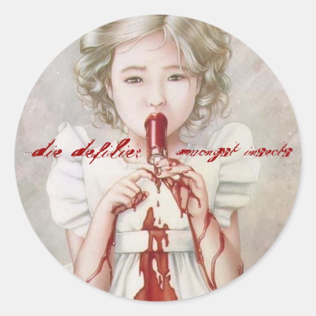 [tasty] classic round sticker (Front)