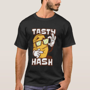 Tasty Hash Browns Breakfast Food Hash Brown T-Shirt