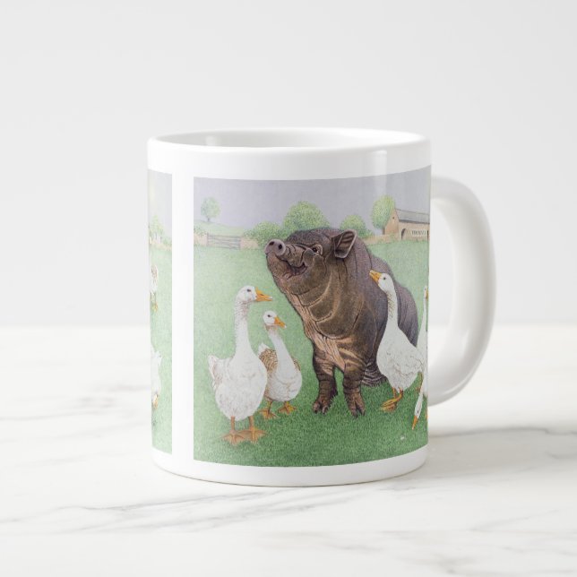 Tasty Morsel Large Coffee Mug (Front Right)