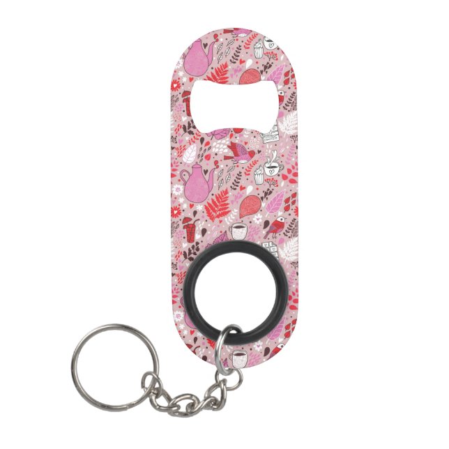 Tasty pattern with birds and flowers (Front)