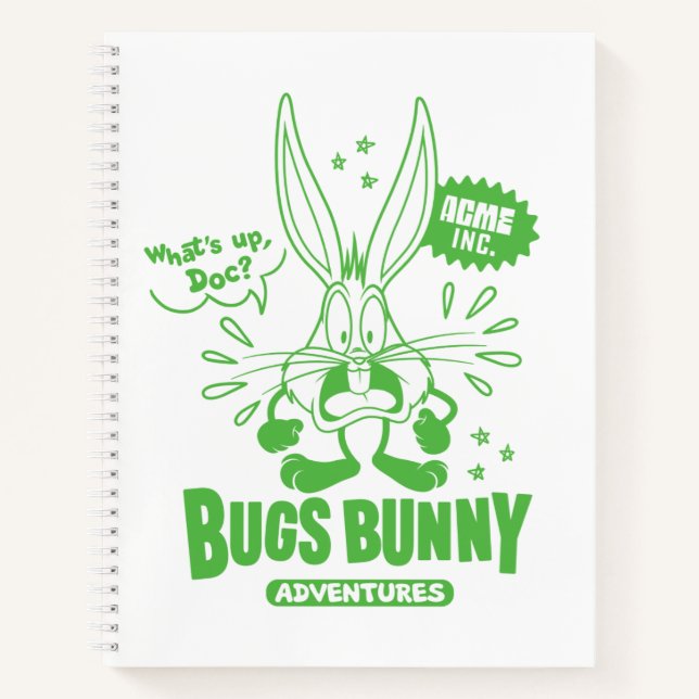 Tasty Retro BUGS BUNNY™ Notebook (Front)
