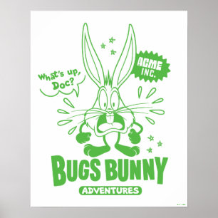 Tasty Retro BUGS BUNNY™ Poster