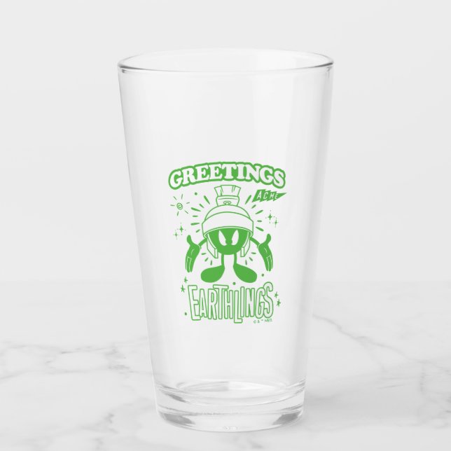 Tasty Retro MARVIN THE MARTIAN™ Glass (Front)