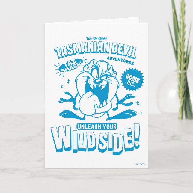 Tasty Retro TAZ™ Card (Front)