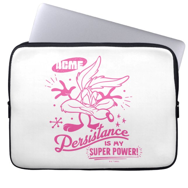 Tasty Retro WILE E. COYOTE™ Laptop Sleeve (Front)