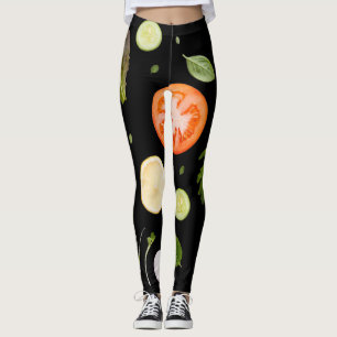 Tasty Salad on Your Leggings