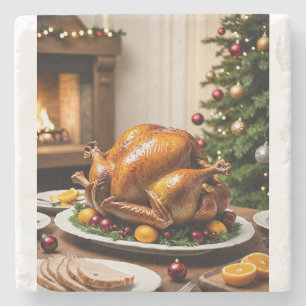 Tasty turkey coaster