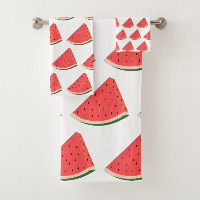 Tasty Watermelon - Sweet Bath Towel Set (Insitu)