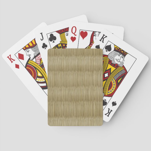 Tatami Mat 畳 2 Playing Cards (Back)