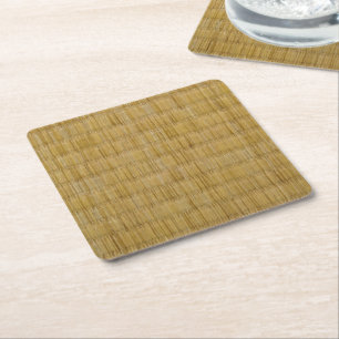 Tatami Mat 畳 Square Paper Coaster
