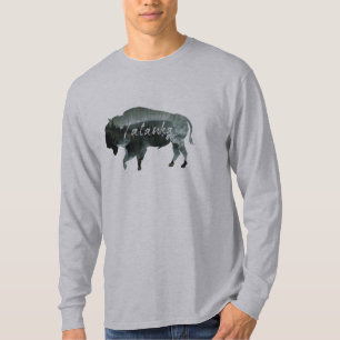 Tatanka Buffalo Bison Nature Scenery T-Shirt