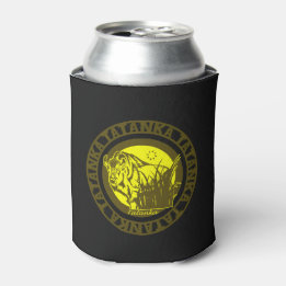 Tatanka (Buffalo) Yellow Can Cooler