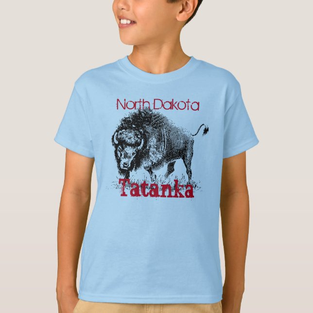 "Tatanka" with American bison T-Shirt (Front)