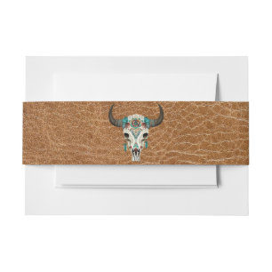 Tatanka Yellowstone Western Invite Belly Band Invitation Belly Band