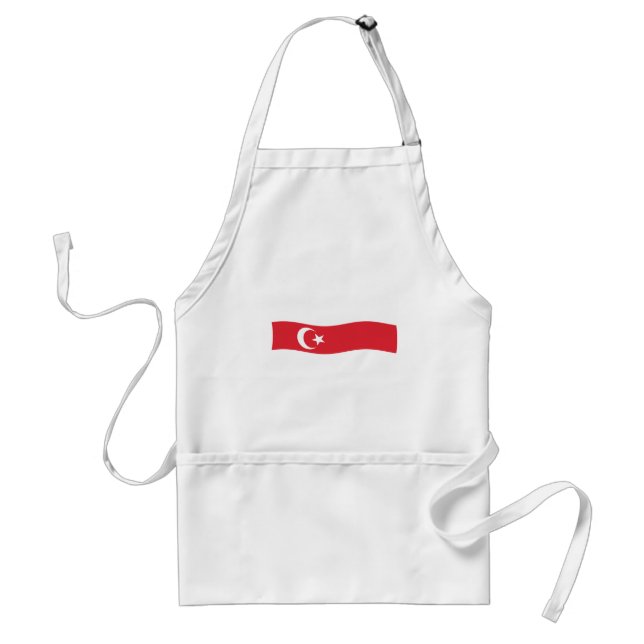 Tatars of Belarus Flag Apron (Front)