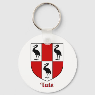 Tate Family Shield Keychain