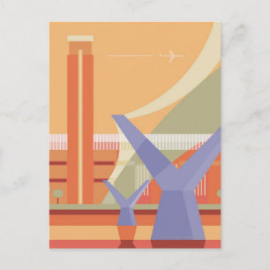 Tate Gallery and Millennium Bridge Postcard