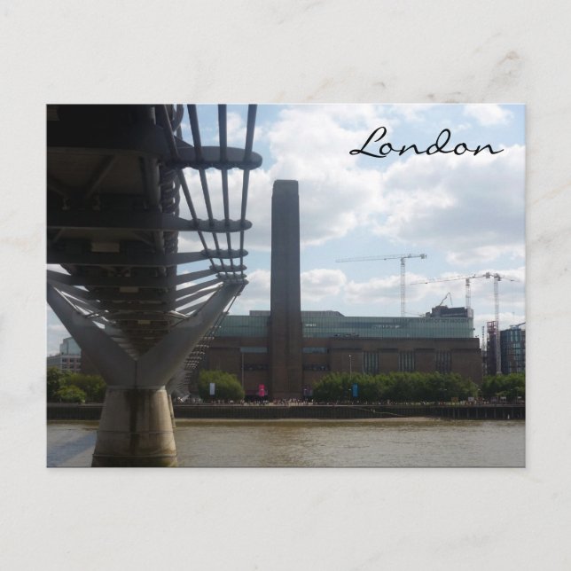 tate modern bridge postcard (Front)