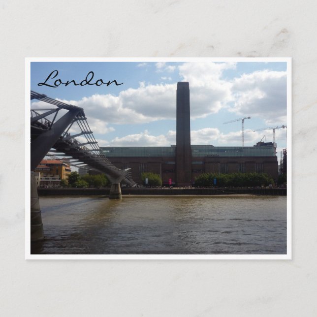 tate modern river postcard (Front)
