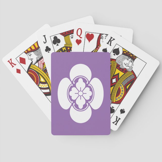 Tate mokko Bicycle playing cards (Back)